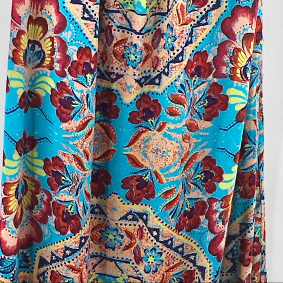 F21 Forever 21 Strapless Tube Boho Maxi Dr… - Picture 4 of 9